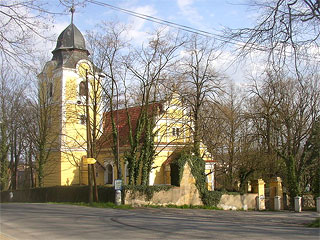Klecany - kostel Nanebevzetí Panny Marie